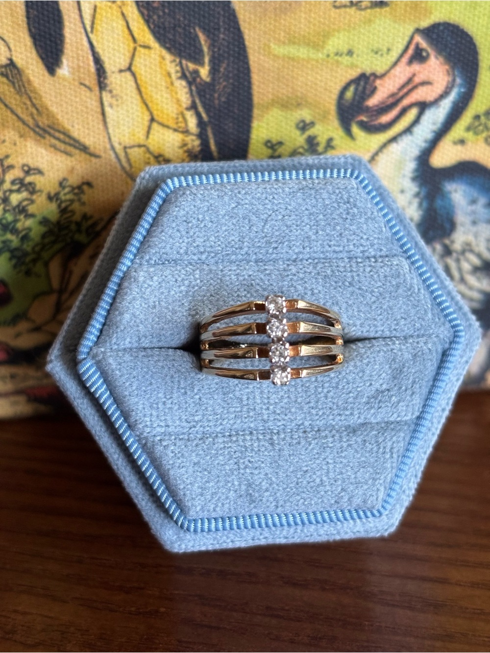Vintage Espo 14KGE Ring